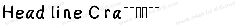Headline Cra字体转换